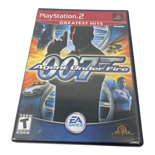 Primary image for James Bond 007 Agent Under Fire (PS2 PlayStation 2) - DISC ONLY BLACK LABEL