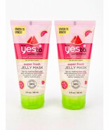 Yes To Watermelon Light Hydration Super Fresh Jelly Mask 3oz Lot of 2 - $18.45 CAD