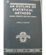 .  College Outline Series, An Outline of Statistical Methods, Fourth Edi... - €21,45 EUR