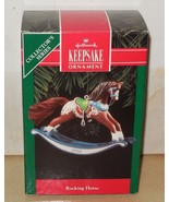 1992 Hallmark Keepsake Ornament Rocking Horse MIB - £18.73 GBP