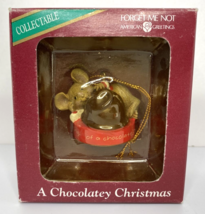 VintageForget Me Not A Chocolatey Christmas American Greetings Ornament ... - $12.99