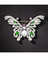 Edwardian Butterfly Brooch, Fahrner brooch jewelry, quirky silver brooch... - £175.93 GBP