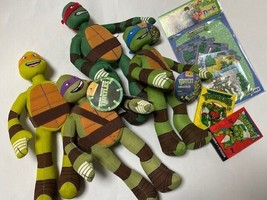 Teenage Mutant Ninja Turtles Card TMNT PP Game Carddass &amp; Plush Doll Lot 1994 - $129.80