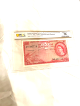 1962 British Caribbean Territories $1 Banknote - PCGS Choice AU 58 - Pic... - $173.25