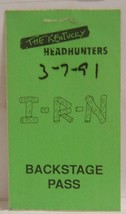 KENTUCKY HEADHUNTERS - VINTAGE ORIGINAL CLOTH TOUR BACKSTAGE PASS ***LAS... - $187.91 MXN
