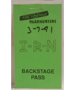 KENTUCKY HEADHUNTERS - VINTAGE ORIGINAL CLOTH TOUR BACKSTAGE PASS ***LAS... - $186.40 MXN