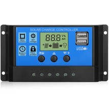 EEEKit 100A Solar Charge Controller, 12V/24V Solar Panel Charge Controll... - $29.99