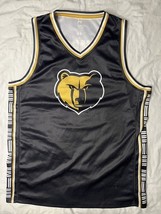 Memphis Grizzlies Promotional Jersey Men’s Large Black Gold 901 Logo Bas... - $25.00