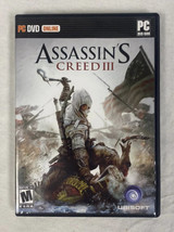 Assassin's Creed III (PC, 2012) Video Game Ubisoft free ship - $9.75