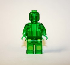 Clear Transparent  Green blank Minifigure - £4.72 GBP