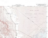 East Promontory Quadrangle Utah 1967 USGS Topo Map 7.5 Minute Topographic - $23.99