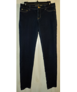 EXCELLENT WOMENS MICHAEL KORS DARK WASH SKINNY JEANS JEGGING W/ POCKETS ... - $741.53 MXN