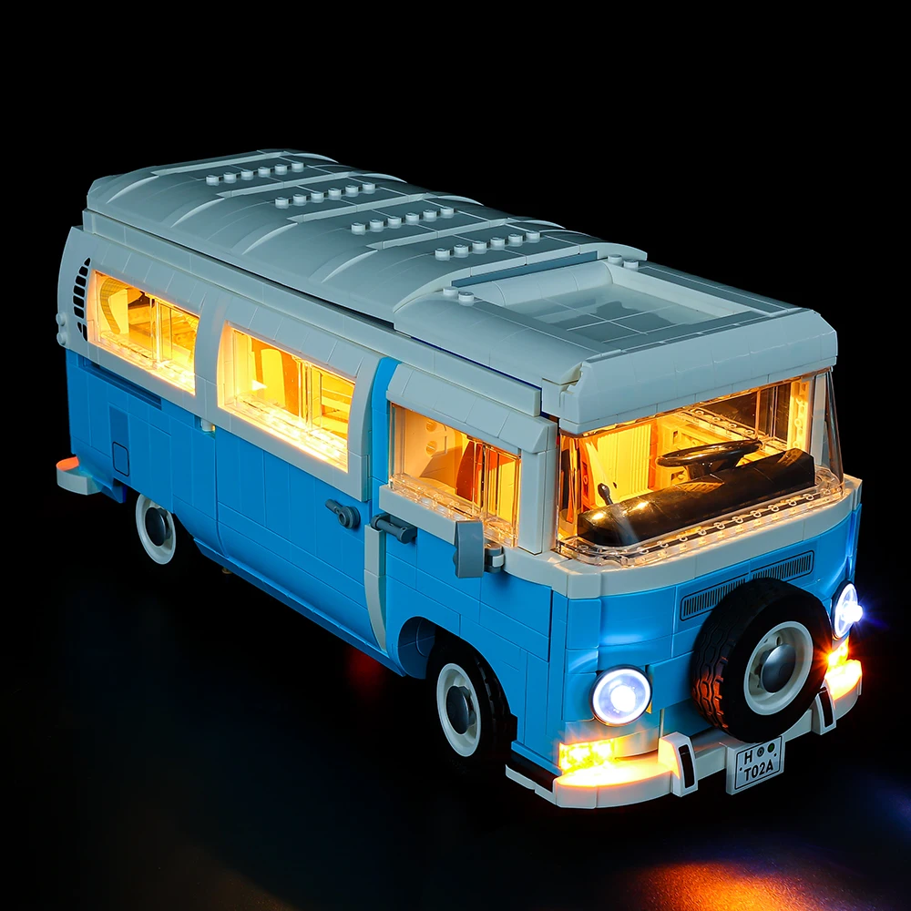 Led Light Kit Building Blo  T2 Camper Van For  Creator 10279 (Only Light Kit Inc - £154.61 GBP