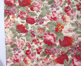 Chaps Emily Floral Multicolor 60 x 100 Oblong Tablecloth - $38.00