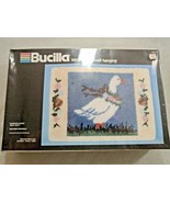 Bucilla Latch rug or wall hanging 20” x 27&quot; Country Goose #13393 Complet... - $21.16