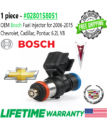 NEW OEM Bosch x1 Fuel Injector for 2006-2015 Chevy Cadillac Pontiac #028... - £62.29 GBP