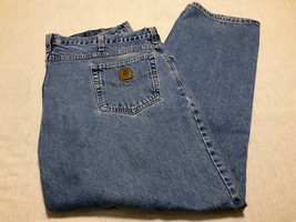 Carhartt Washed Denim Jeans Men&#39;s Size 44&quot; Waist 31&quot; Length (read description) - £17.94 GBP