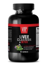 liver detox and regenerator - LIVER DETOX &amp; CLEANSE - milk thistle compl... - £12.66 GBP