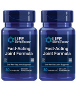 FAST ACTING JOINT FORMULA  DISCOMFORT RELIEF 60 Capsule LIFE EXTENSION - £46.61 GBP