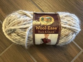 Lion Brand Wool-Ease Yarn #640-536A Fossil  5 Oz Acrylic/Wool 1 Skein - $7.52