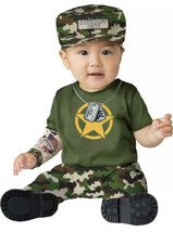 PRIVATE DUTY Sergeant Infant (18-24 Mo.) 2-Piece Baby Costume Jumpsuit M... - $14.99