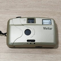 Vivitar Camera 35mm Model NC992F with Flash 35mm Film Style Champagne Go... - $14.49