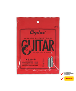 Orphee TX620-P 10-47 Red Cooper Acoustic Strings - $9.73