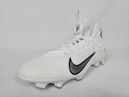 Nike Alpha Huarache 9 Elite Lacrosse Cleats Size 9.5 Men&#39;s White FD0088-101 - $68.99