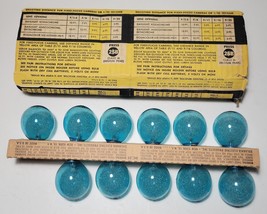 Vintage Sylvania Blue Dot Flashbulbs Press 25B -11 Pack Flash Bulbs - Bl... - £9.37 GBP