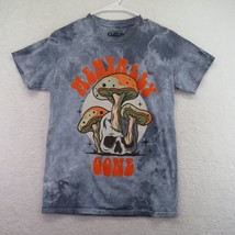 Popular Poison T Shirt Mens Small Gray Tie Dye Mentally Gone Mushrooms S... - £13.78 GBP