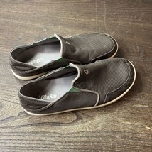 OluKai Nohea Mesh Shoes Mens Size 10M Brown Slip On Sneakers - £22.04 GBP