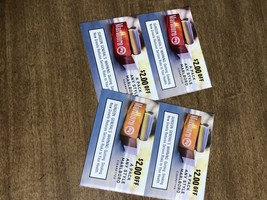 Marlboro Cash Off Gift Certificates $8.00 - £3.91 GBP