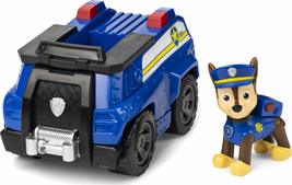 Paw Patrol, Chases Patrol Cruiser Vehicle with Collectible Figure, for Kids Age - £15.17 GBP