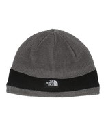 The North Face Kids TNF Logo Stripe Beanie Medium Grey Heather One Size - $23.75