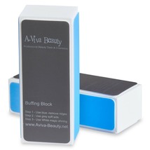 A-viva Eco Nail File+Magic 4 Way Nail Buffer For Shiny Nail+Hot Pink  Gi... - $11.87