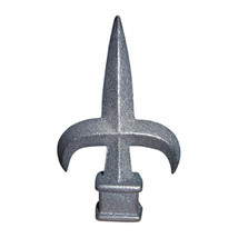 1/2&quot; Finial Banana Peel for Square Pipe Gate Fence Ornamental - £5.44 GBP
