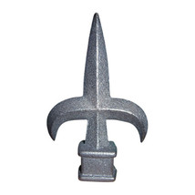 1/2&quot; Finial Banana Peel for Square Pipe Gate Fence Ornamental - £5.53 GBP