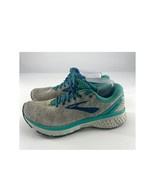 Brooks Ghost 11 Running Shoe Womens Size 8.5 Gray Aqua Sneakers Cushion ... - $32.34