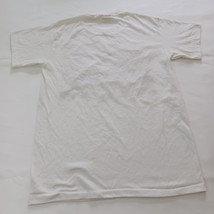 Hanes Heavyweight Youth Boys White Graphic T-Shirt Short Sleeve Size Small image 2