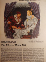 1947 Esquire Art Six Wives of Henry VIII as Pinups girls! J. Frederick Smith - £11.09 GBP