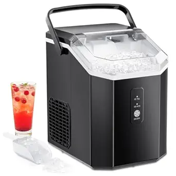 Nugget Ice Maker, 10,000Pcs/33Lbs/Day, Portable Handheld Nugget Ice Make... - $315.99