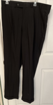 Geoffrey Beene Men&#39;s Black Dress Pants Size 38W X 32L NWT - £28.38 GBP