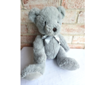 Restoration Hardware Teddy Bear Plush Grey Soft Stuffed Animal - £11.72 GBP