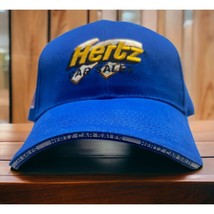 Hertz Car Sales Hat Boise Idaho Baseball Cap Blue Strapback US Flag Adju... - $14.95