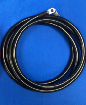 All Flex Battery Cable 1/0 AWG 3/8 Lugs Both Ends, 10&#39; Black - £36.99 GBP