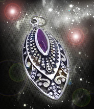 Haunted PENDANT SOLOMON SUN EXTEME POWER DJINN Genie VESSEL MAGICK Cassia4  - £175.17 GBP