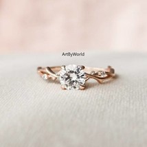 Wedding Ring, 1.0 CT Twig Engagement Ring, Nature Inspired Engagement Ring - £79.12 GBP