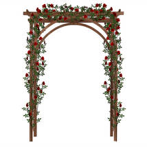 Wooden Garden Arches Plants Garden Patio Decoration Wedding Backdrop - £177.17 GBP