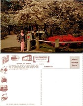 California San Francisco Golden Gate Park Japanese Tea Garden Vintage Po... - $9.40