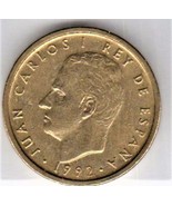 Spain Coin - 100 Pesetas Coin - Juan Carlos I | 1992 - $6.15 CAD